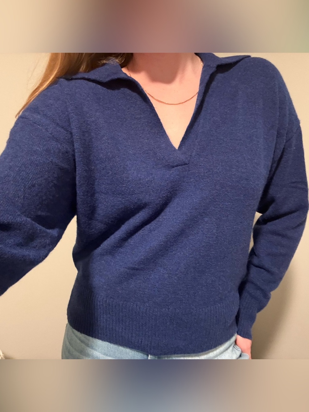 J. Crew Women's Navy Sweater